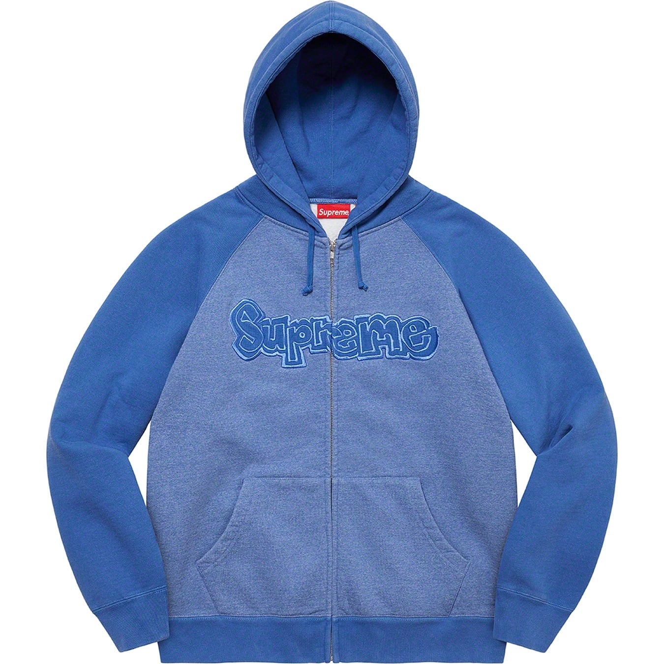 Gonz Appliqué Zip Up Hooded Sweatshirt view 4